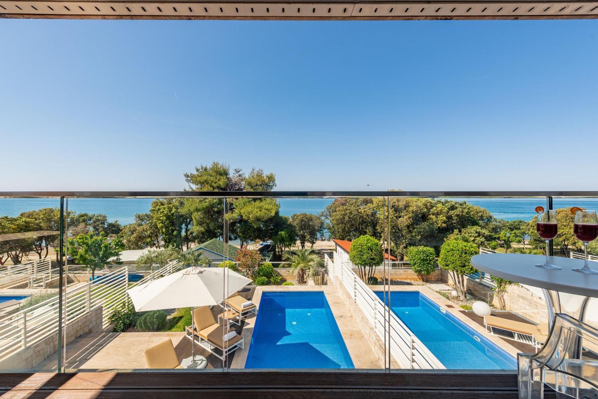Villa Oleander Zadarvillas Petrčane Exterior foto